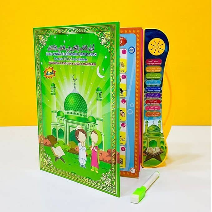 أول كتاب اليكتروني لتعليم الأطفال Livre d'apprentissage audio électronique 3in1 multifonctionnel Tactile  4 ans + - Jouet & Gaming - صورة 4