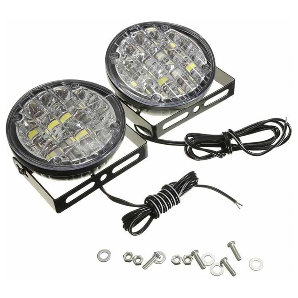 Feux Antibrouillard 2 Pièces 12V 18LED Pour Toutes Les Voitures — معاينة 4