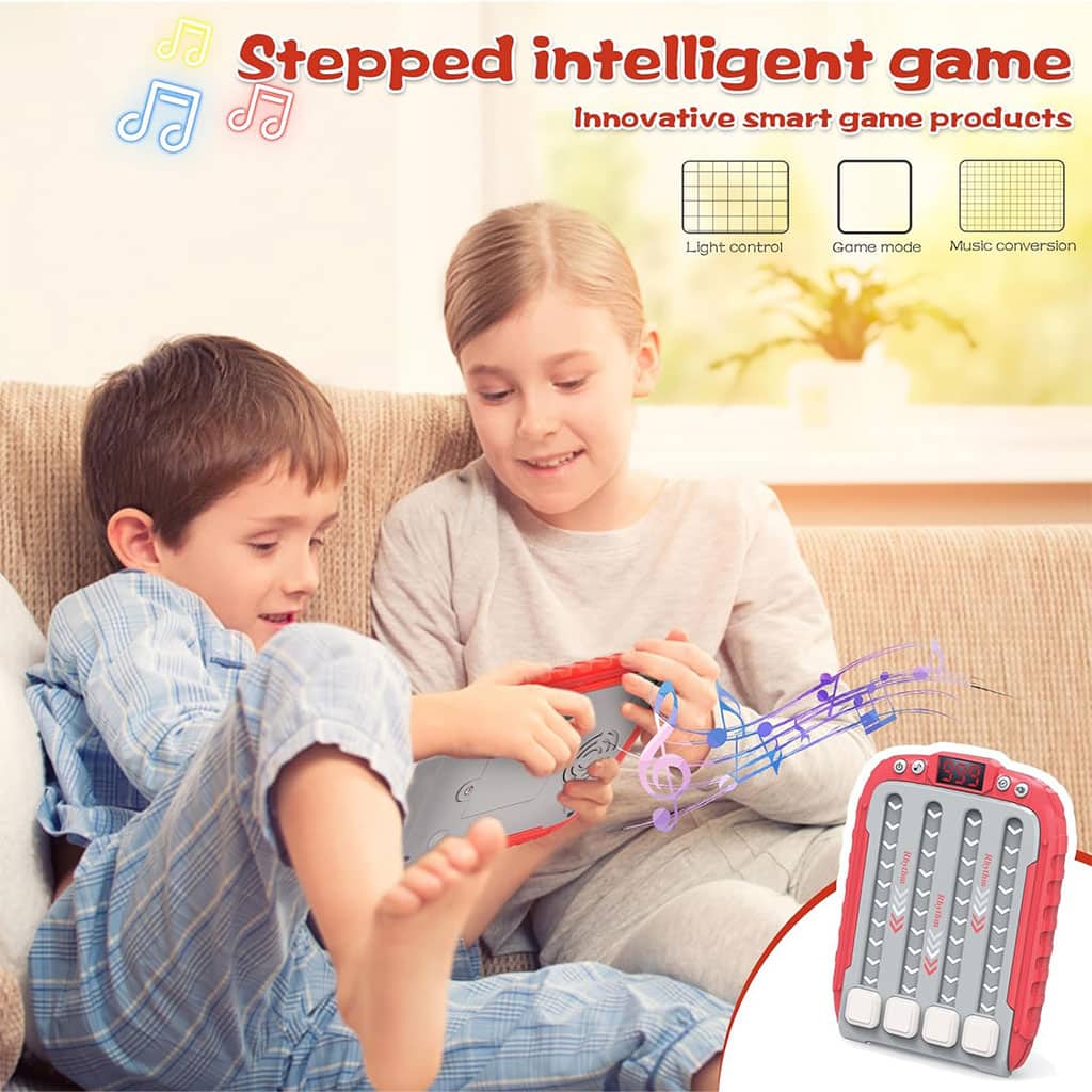Machine de jeu rythmique anti-stress avec musique et lumière – لعبة أطفال مسلية — معاينة 5