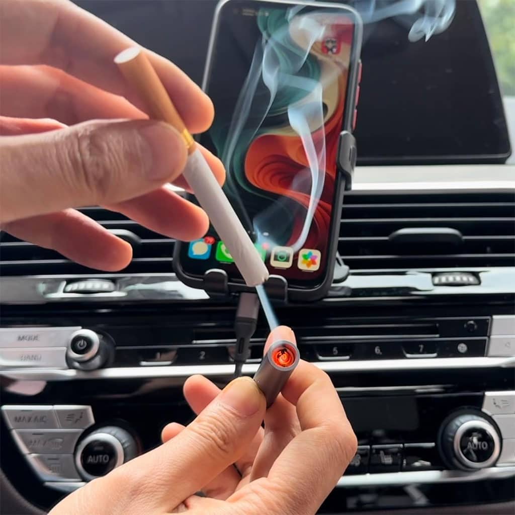 Briquet électrique Portable Alimentation USB V1 — معاينة 4