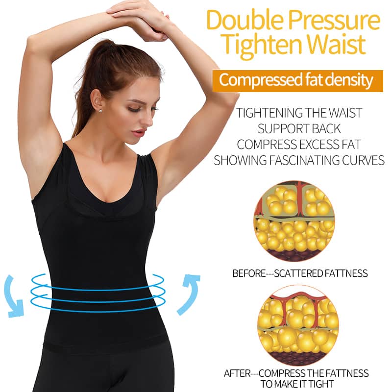 Débardeur de Sudation avec Effet Sauna pour Femme — معاينة 3