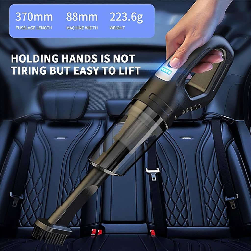 Aspirateur de Voiture Puissante Rechargeable DC-6222 – مكنسة كهربائية محمولة — معاينة 5