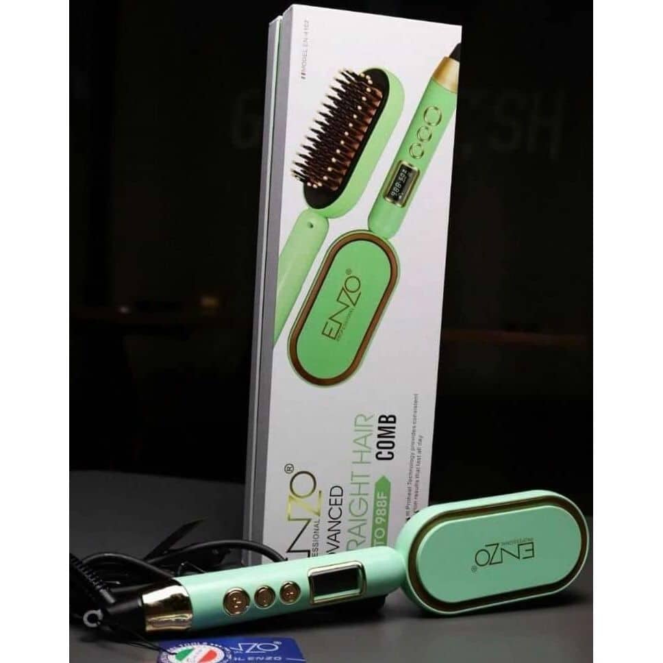 ENZO PROFESSIONAL Brosse Lissante Electrique Professional En Céramique — معاينة 3