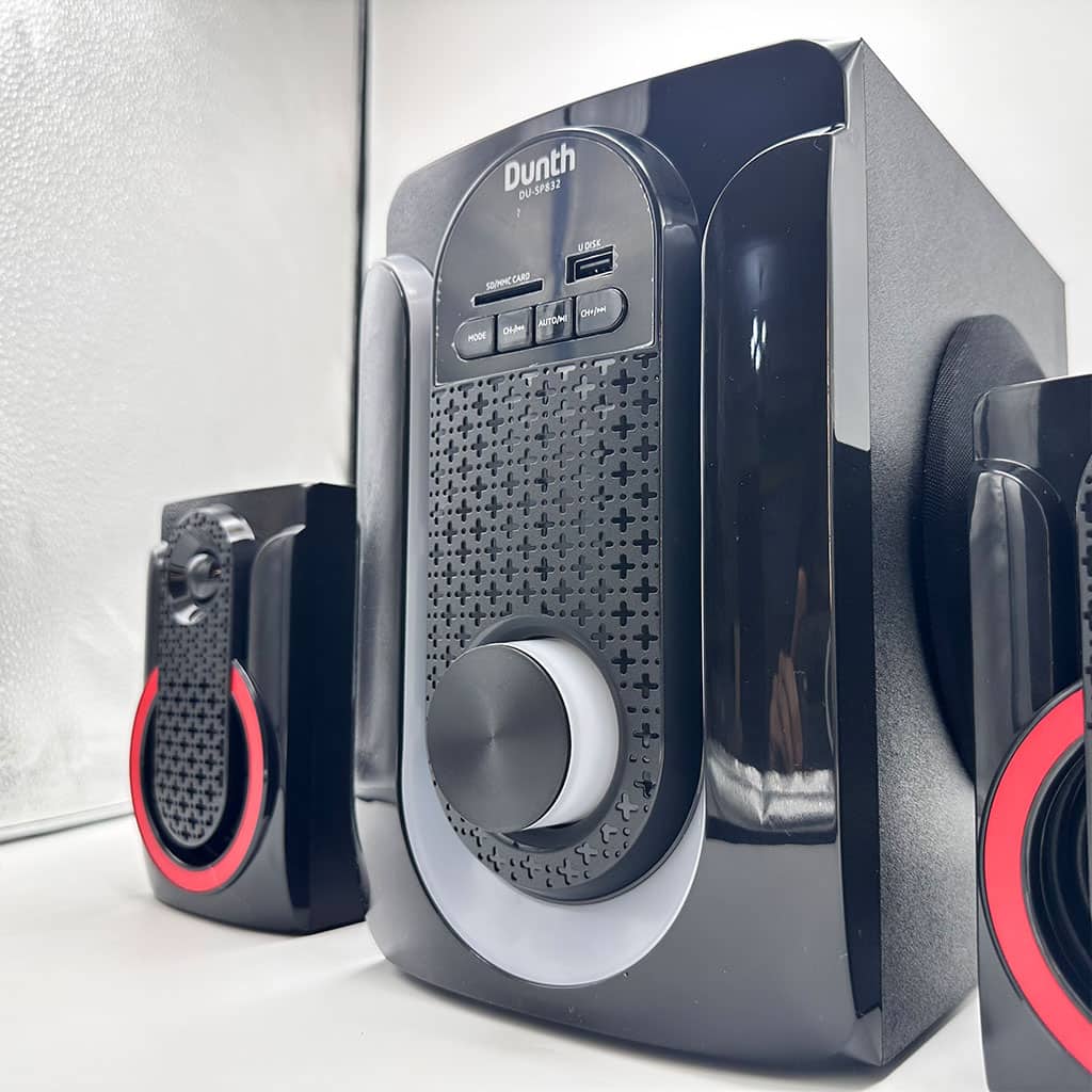 Haut-Parleur DUNTH 8000 W LED BT/AUX/USB/FM Radio DU-SP832 – مكبر صوت إحترافي أصلي — معاينة 3