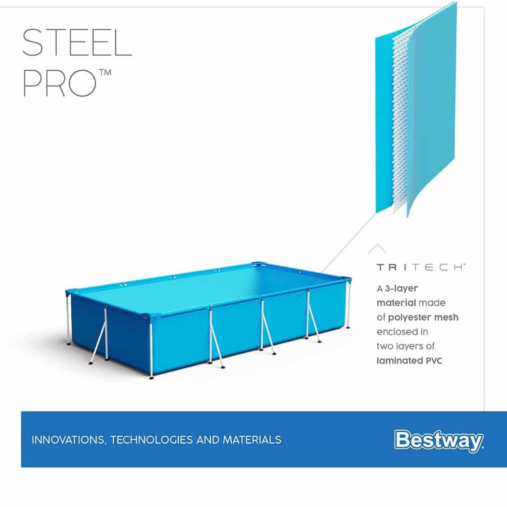 Steel Pro™ Piscine Rectangulaire 300 x 201 x 66cm Bestway — معاينة 3