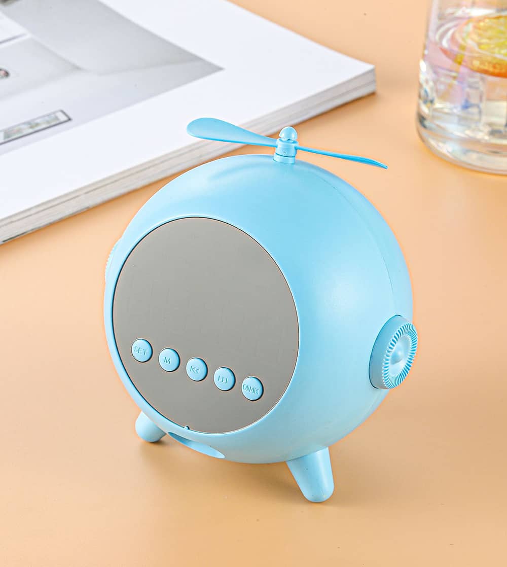 Réveil Numérique à Miroir  Rechargeable avec Haut-parleur Portable Bluetooth 5.0 — معاينة 10