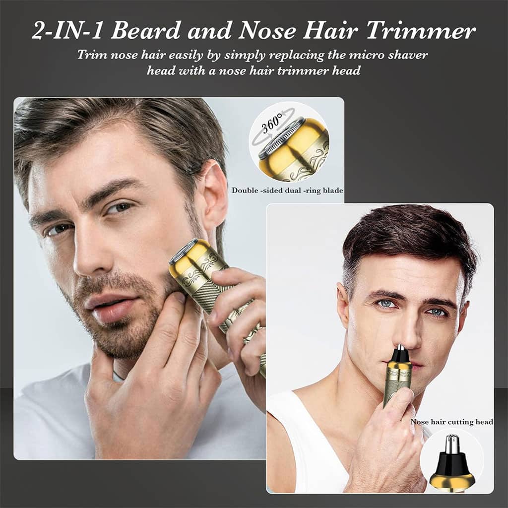Tondeuse à Cheveux Professionnelle et Pratique 3 en 1 – آلة حلاقة ثلاثية الرؤوس — معاينة 6