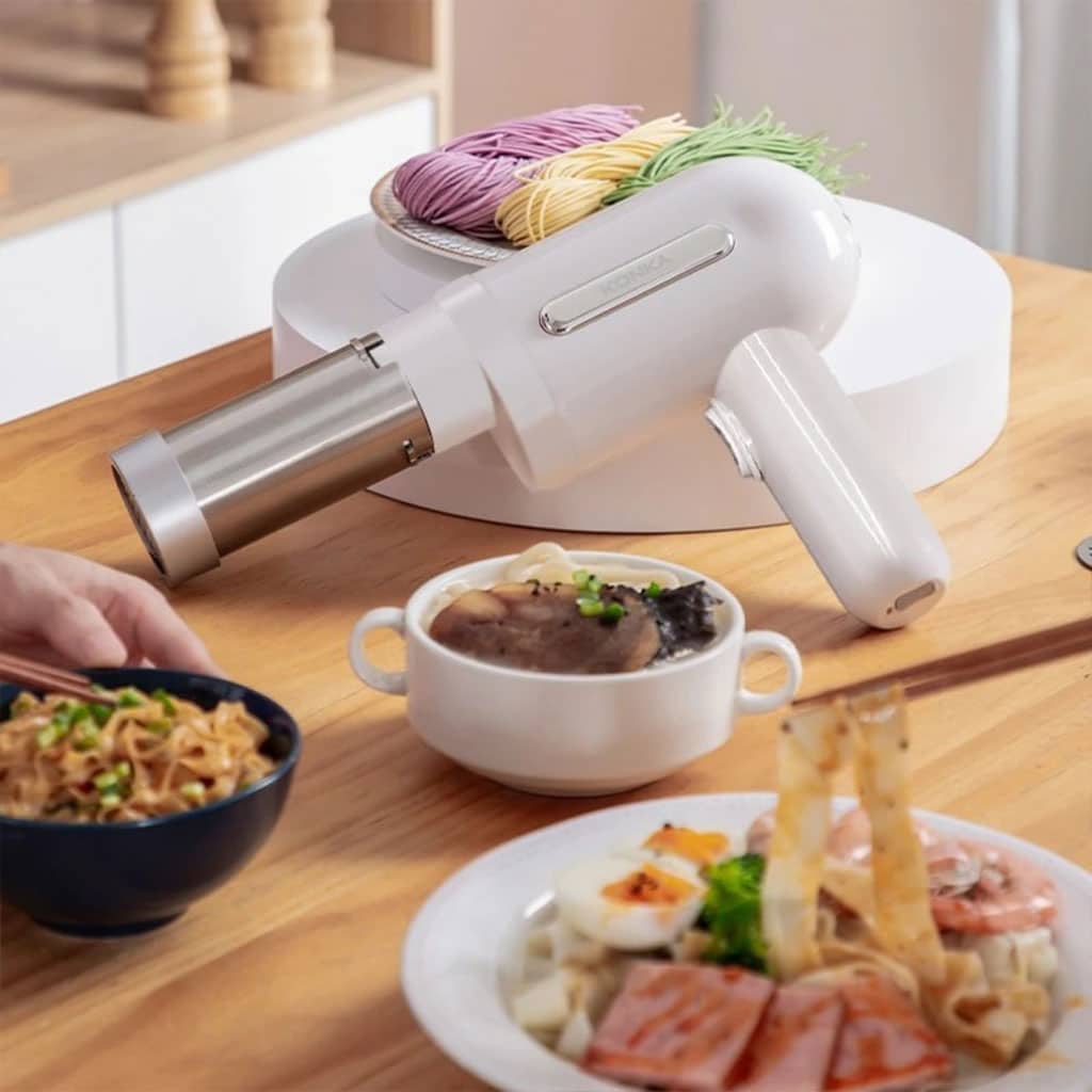 Machine à pâtes Noodle électrique portative en acier inoxydable — معاينة 7