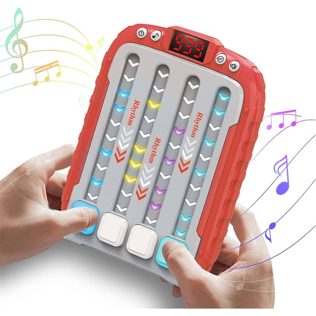 Machine de jeu rythmique anti-stress avec musique et lumière – لعبة أطفال مسلية