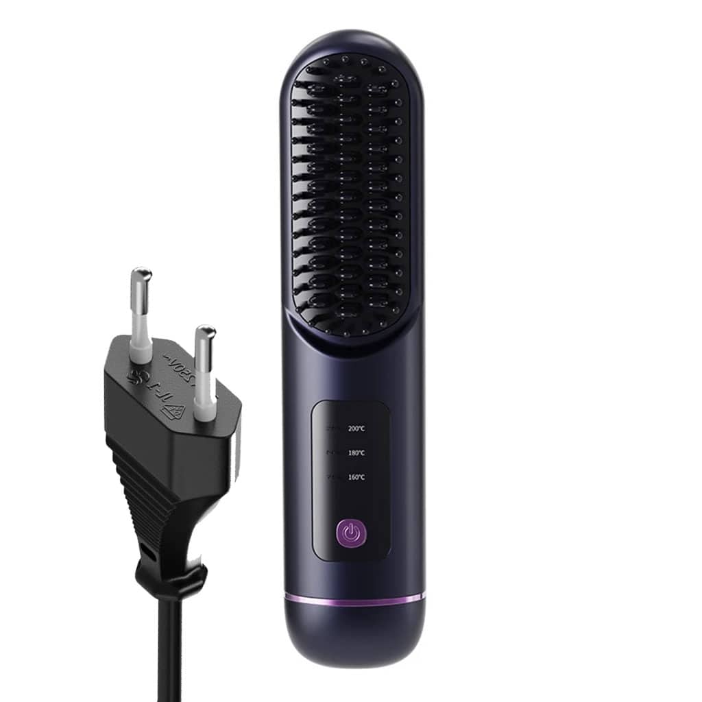 Brosse Lissante et Bouclante Électrique YX-228 – فرشاة تسريح الشعر — معاينة 5