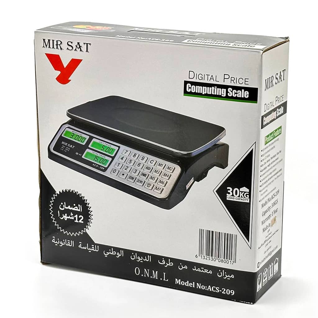 Mirsat Balance Électronique 30KG ACS-209 — معاينة 2