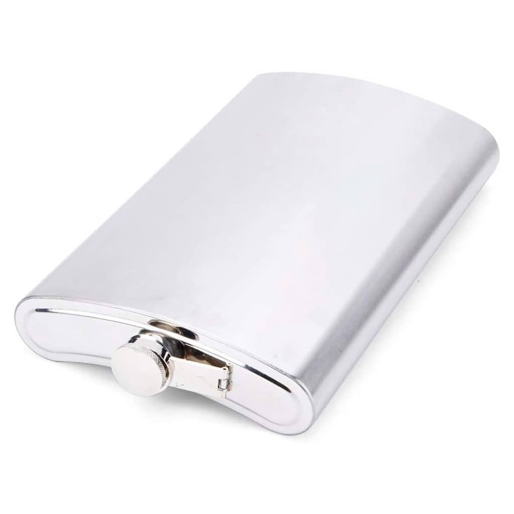 Flasque Métallique Portable 1800ml en Acier Inoxydable 18/8 avec Étui en Cuir pour Activités Extérieures — معاينة 5