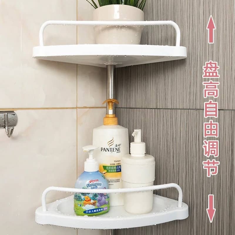 Étagère de rangement d'angle haut de gamme pour Sale de bain et toilettes 260Cm — معاينة 3
