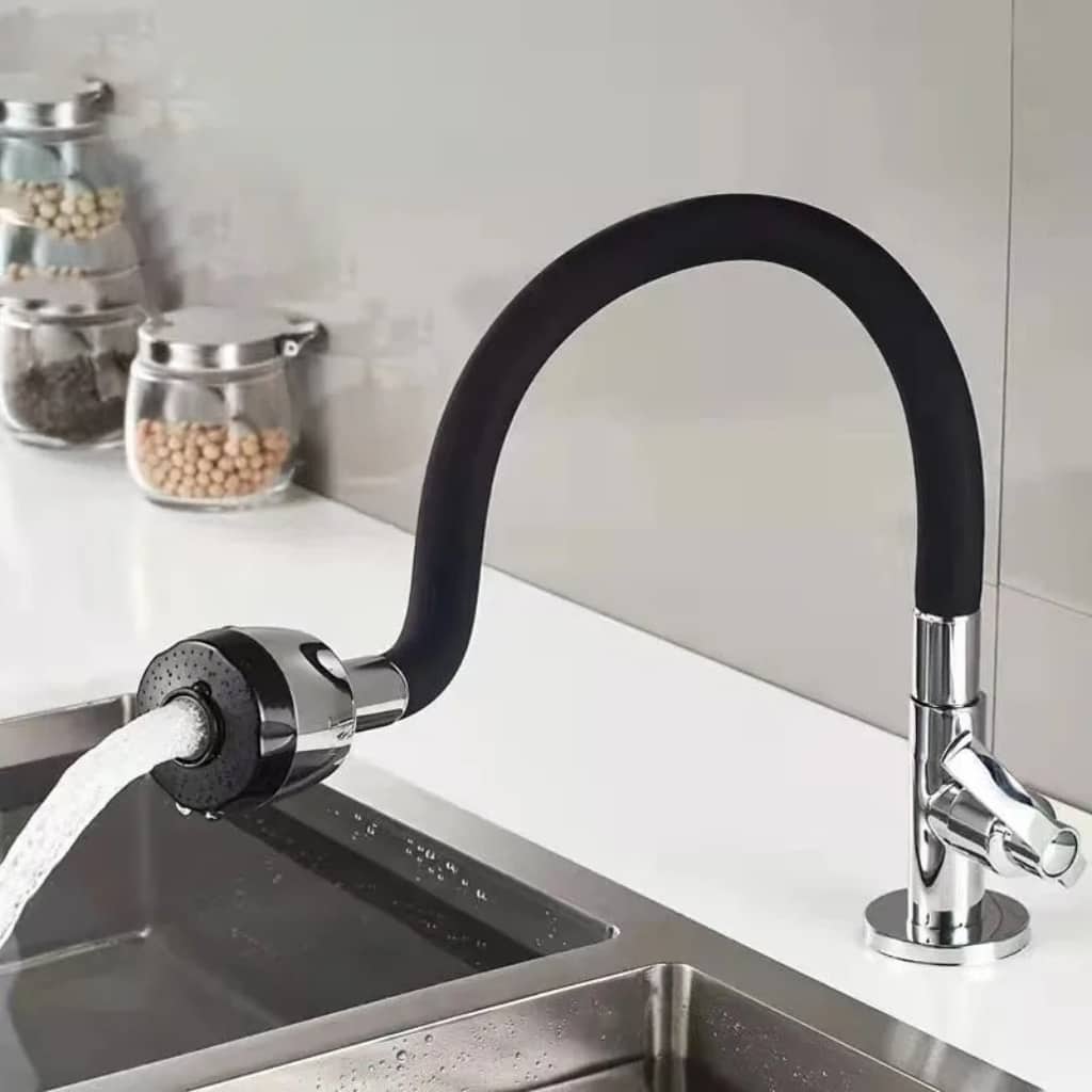 Tuyau robinet Economie d'eau robinet filtre deux Modes , buse aérateur barboteur pulvérisateur — معاينة 6