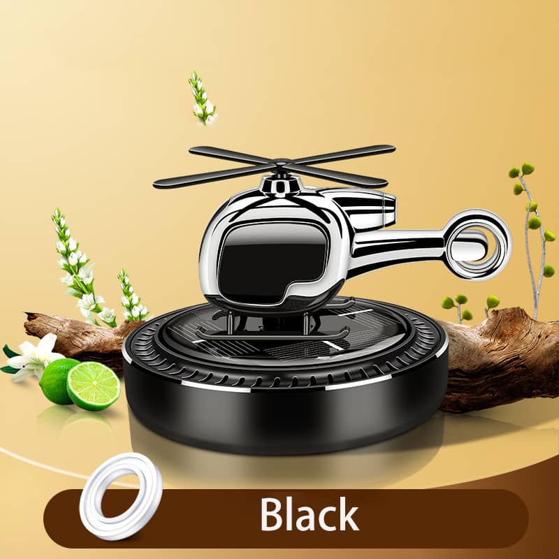 Désodorisant solaire en forme d'hélicoptère pour voiture — معاينة 6
