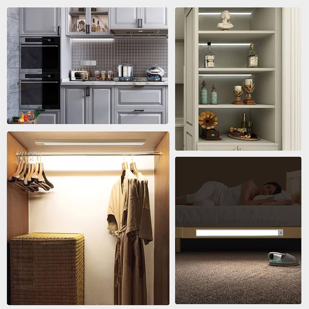 Lampe LED Rechargeable avec Détecteur De Mouvement Intérieur 3 Modes HY-2012 – مصباح مناطق ضيقة بعدة أوضاع — معاينة 2