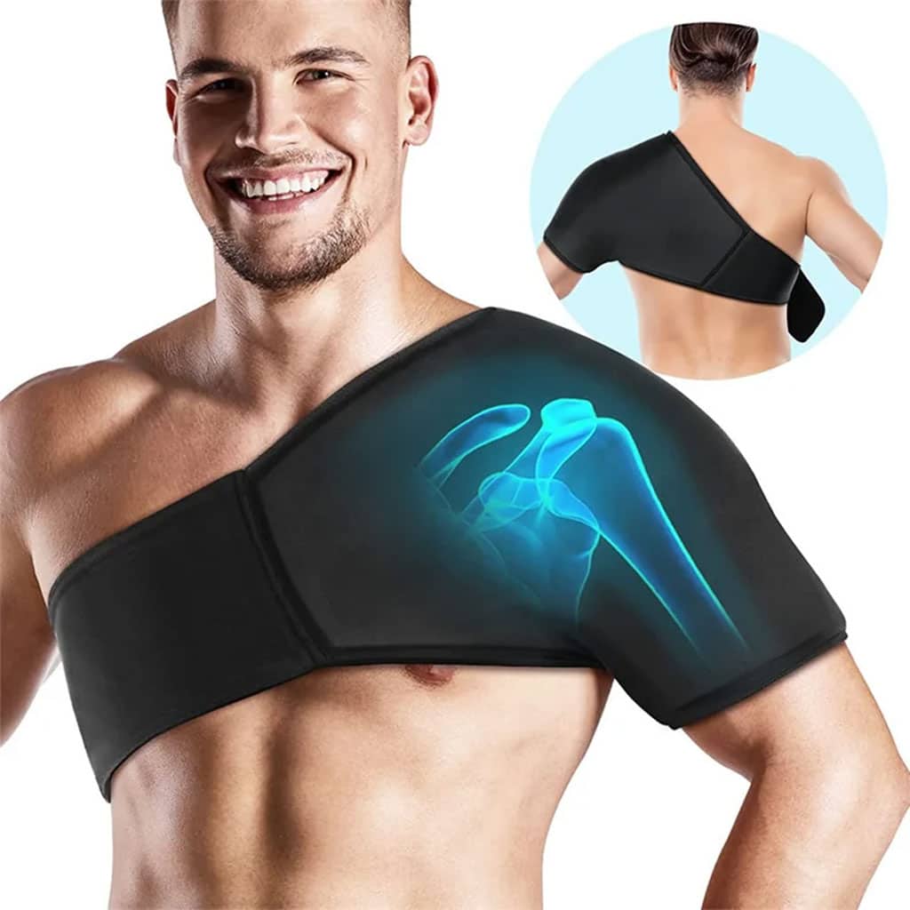 Pack coussinet d’épaule en gel chaud et froid pour soulager les douleurs — معاينة 2