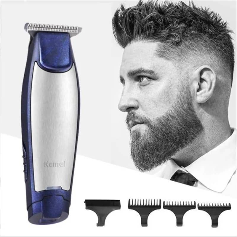 Tondeuse à cheveux électrique Zero Sans Fil KEMEI KM-5021 Waterproof — معاينة 2
