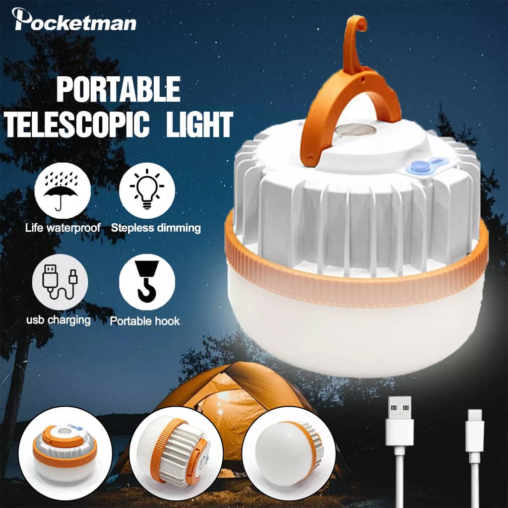 Lampe à Ampoule LED pour Camping 200W — معاينة 2
