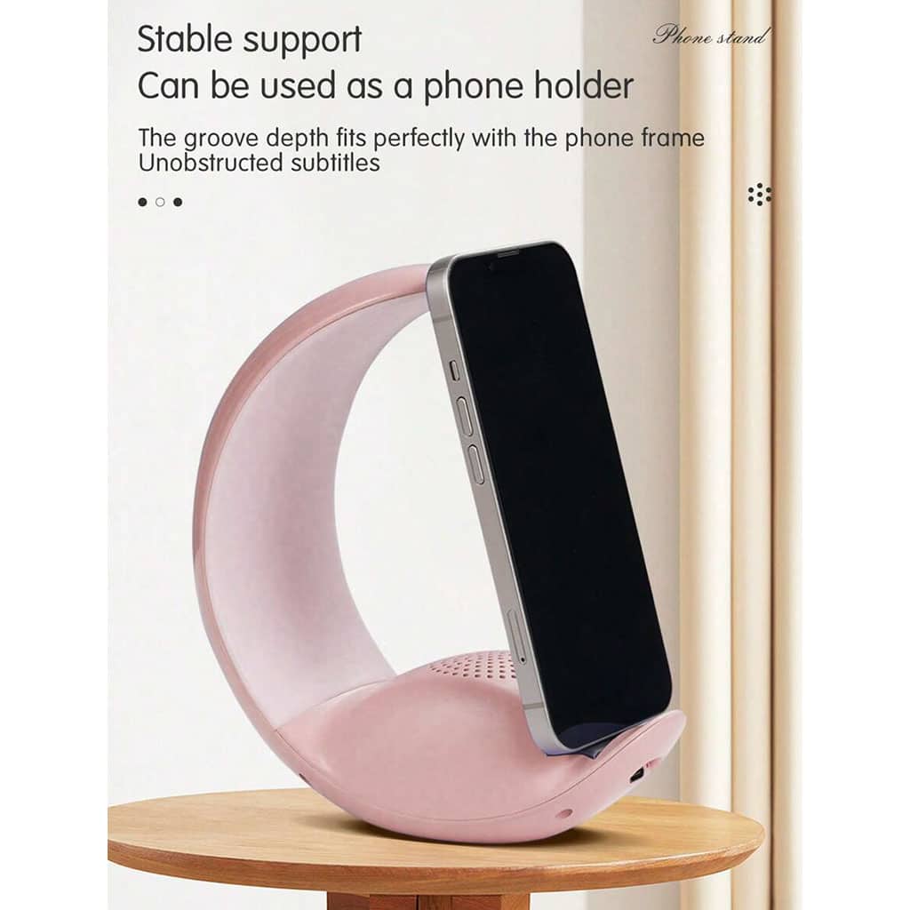 Haut-parleur tactile lampe lunaire ,moon touch speaker — معاينة 5