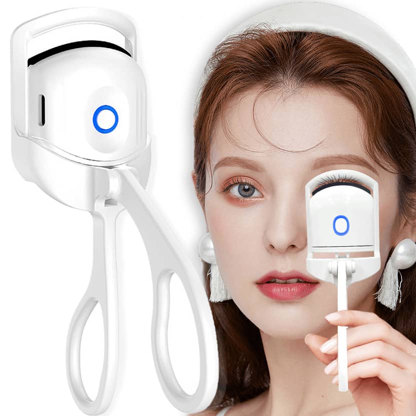 Recourbe-cils électrique portable avec un pince d'epilation thermique — معاينة 6