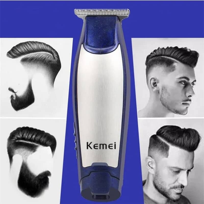 Tondeuse à cheveux électrique Zero Sans Fil KEMEI KM-5021 Waterproof — معاينة 7