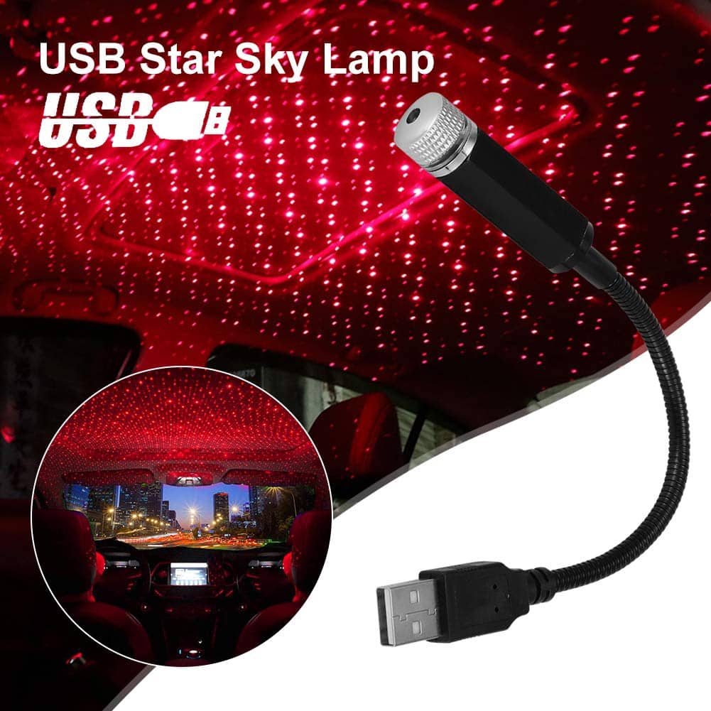 Bande lumineuse Fibre optique Led fluo RGB USB +  Mini projecteur LED Gratuit — معاينة 3