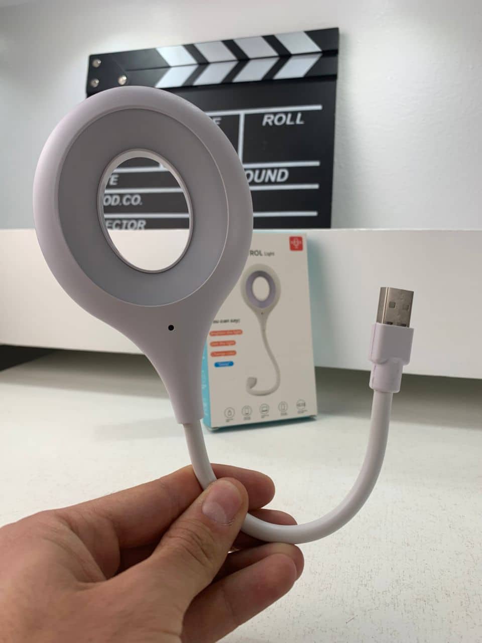 Lampe LED USB de Lecture à Commande Vocale – مصباح يعمل بالصوت — معاينة 8
