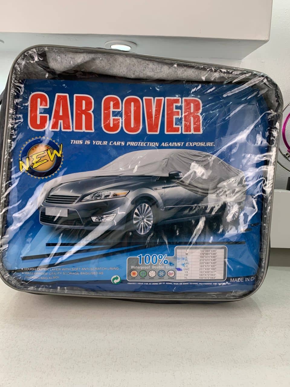 Bâche Auto Housse de Protection 4 Saisons (Grande Taille DOBLO , Kangoo..) — معاينة 7