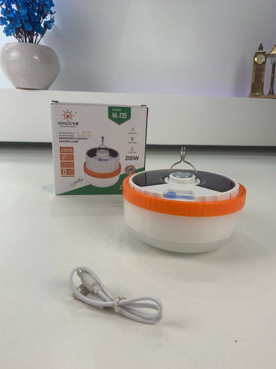 Lampe Solaire Rechargeable avec Suspension– مصباح شمسي قابل لإعادة الشحن مع تعليق — معاينة 7