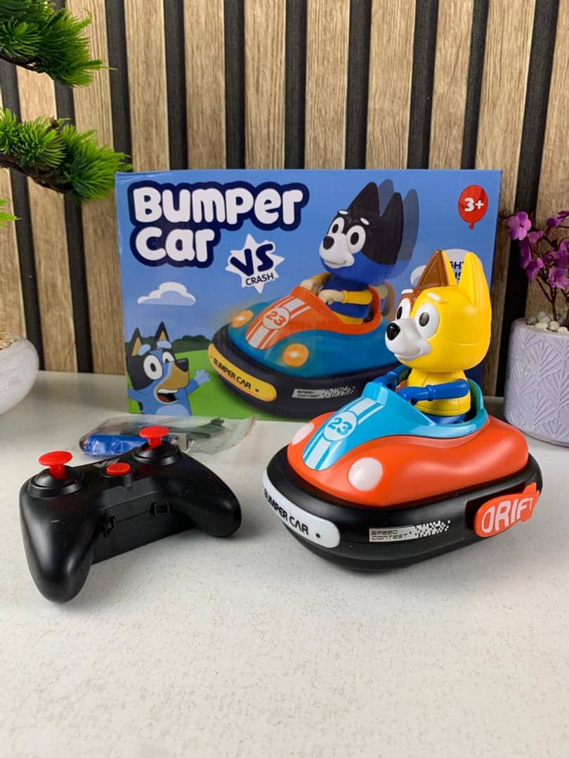 Voiture Télécommandée Crash Bumper Rechargeable 2Pcs pour Enfants – لعبة سيارات اللاسلكية للأطفال — معاينة 8