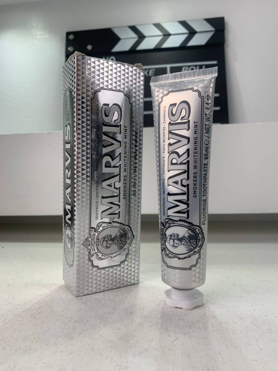 Marvis Dentifrice Blanchissant pour Fu-meurs 85ml Made in Italy – معجون أسنان مارفيس — معاينة 8
