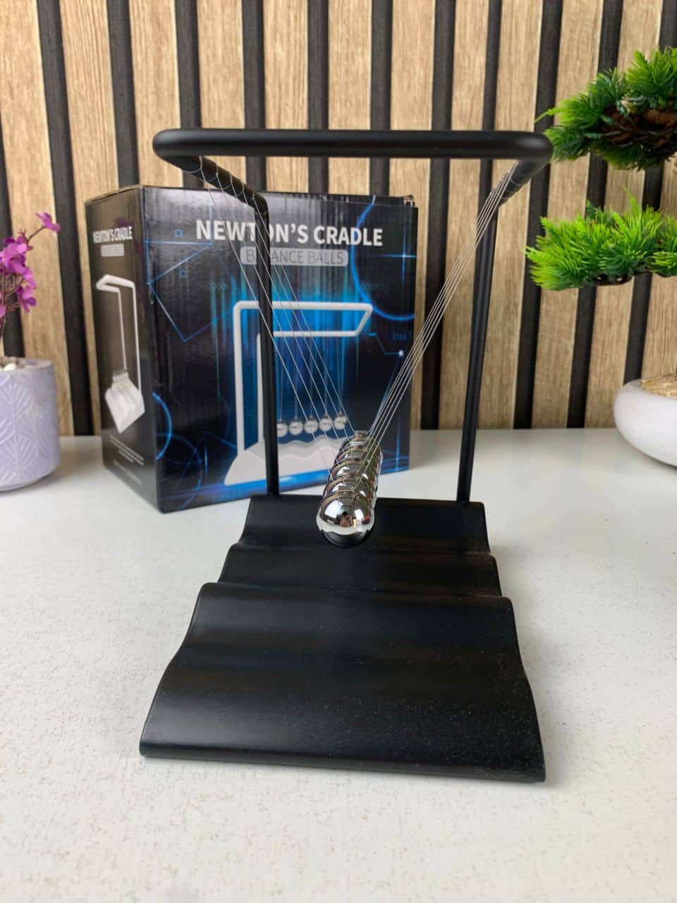 Pendule Newton Balls d’équilibre une décoration classique — معاينة 6