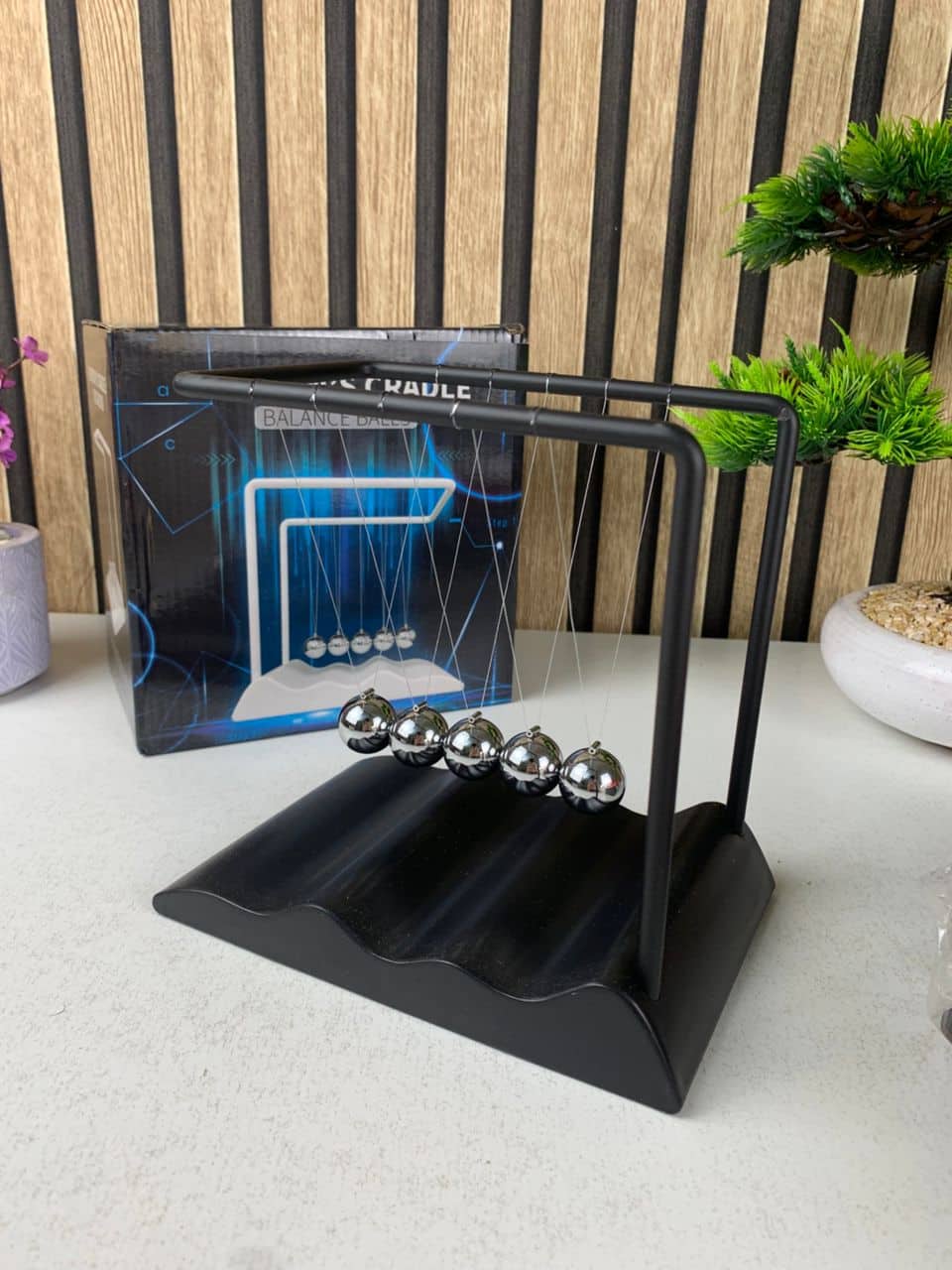 Pendule Newton Balls d’équilibre une décoration classique — معاينة 7