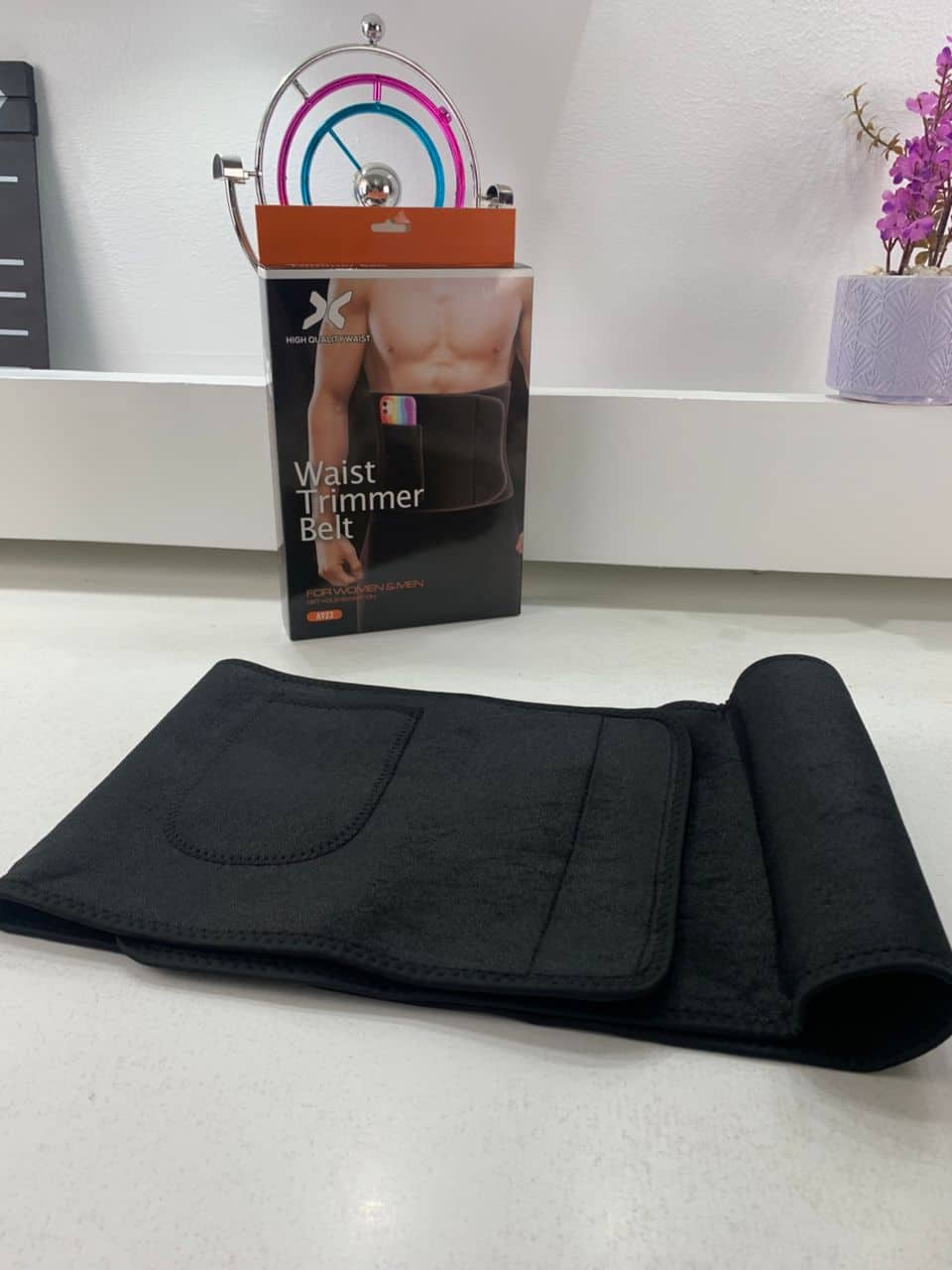 Ceinture de sudation pour Homme et Femme avec Poche Extérieure – حزام تنحيف — معاينة 8