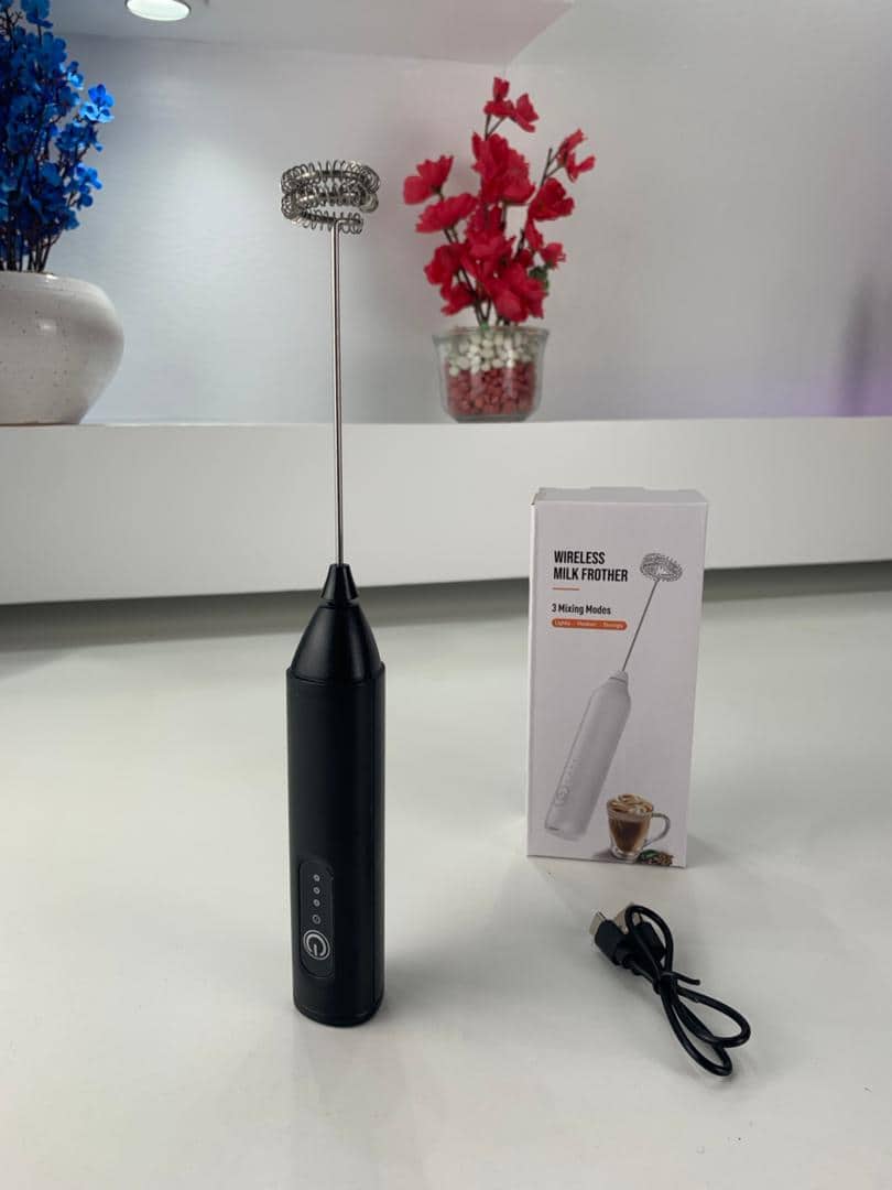 Mousseur à Lait 3 Vitesses Électrique Rechargeable – جهاز صنع رغوة الحليب الكهربائي القابل لإعادة الشحن — معاينة 9