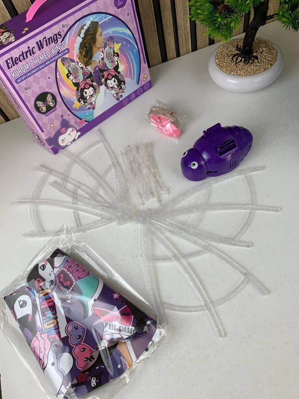 Ailes Magiques Lumineuses pour Enfants Design Stitch Kuromi — معاينة 8