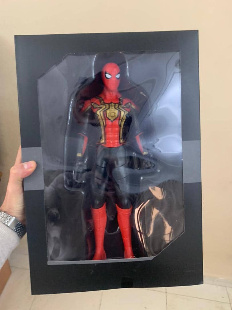 Figurine Géante Spider-Man 30 cm en PVC Le Super-Héros Mythique à Collectionner — معاينة 7