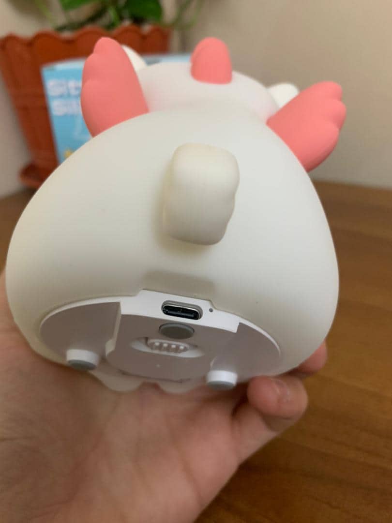 Veilleuse en Silicone Forme Unicorne pour Chambre d’enfant Rechargeable — معاينة 9
