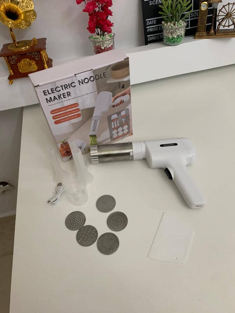Machine à pâtes Noodle électrique portative en acier inoxydable — معاينة 13