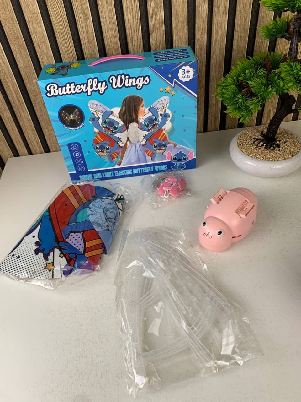Ailes Magiques Lumineuses pour Enfants Design Stitch Kuromi — معاينة 5