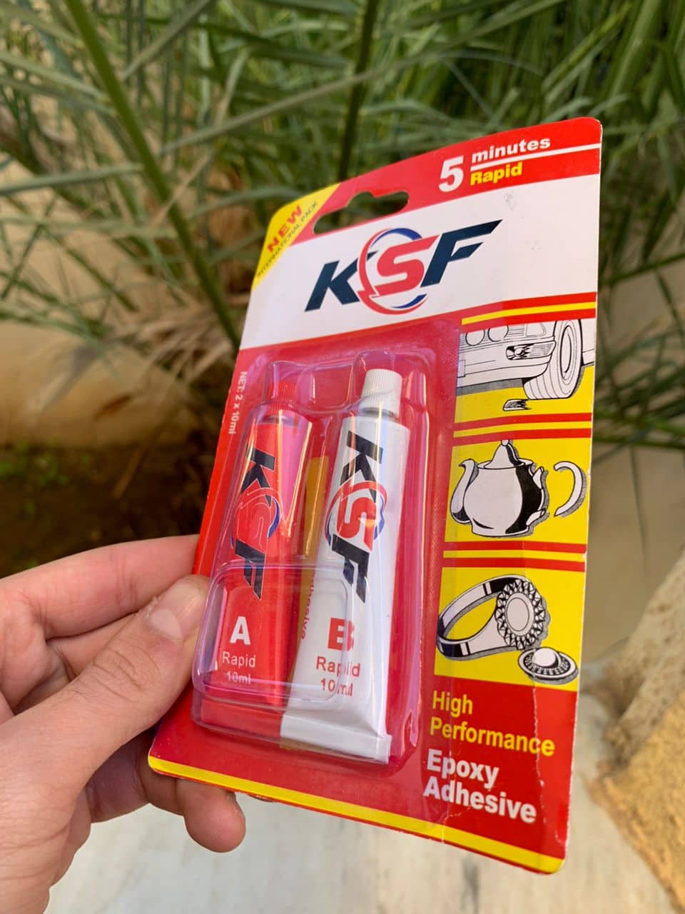 KSF Adhésif époxy haute performance rapide 5 minutes — معاينة 2