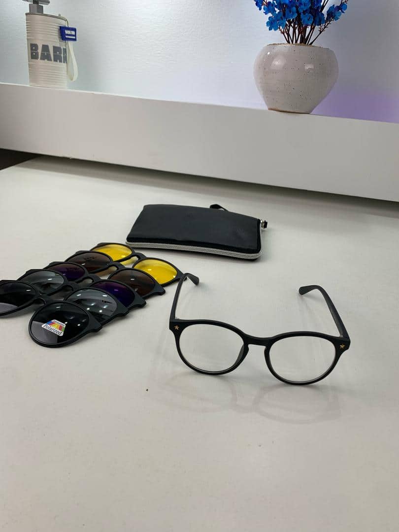 Lunette 6 En 1 2231A Optique / Soleil / Nuit - نظارات شمسية مغناطيسية — معاينة 10