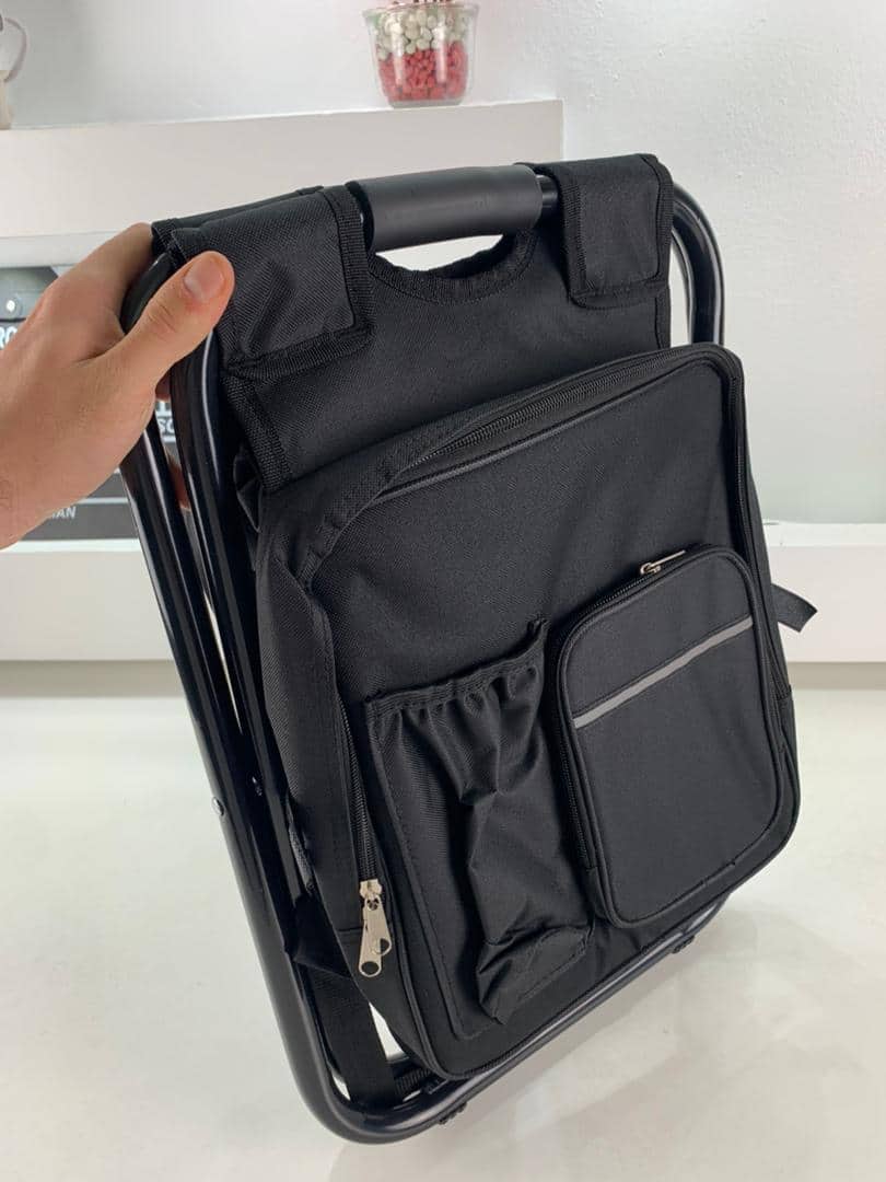 Sac à Dos Isotherme et Chaise Multifonction pour Camping 3en1 – كرسي وحقيبة تخييم — معاينة 11