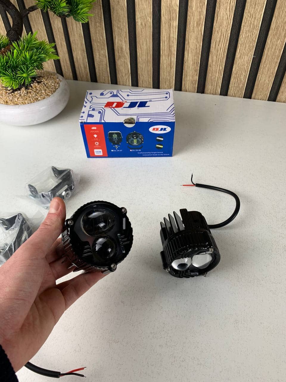 مصابيح دراجة نارية | Phares LED Anti-Brouillard | 2 قطع إضافية — معاينة 7
