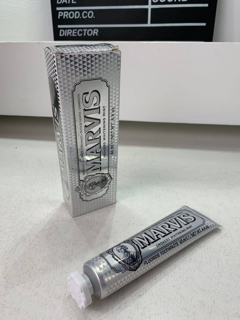 Marvis Dentifrice Blanchissant pour Fu-meurs 85ml Made in Italy – معجون أسنان مارفيس — معاينة 7