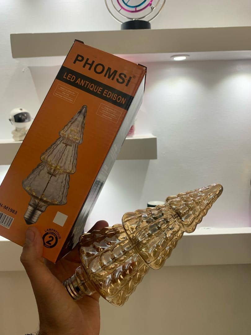 Ampoule Edison E27 à vis LED Motif Arbre – مصباح ديكور — معاينة 9