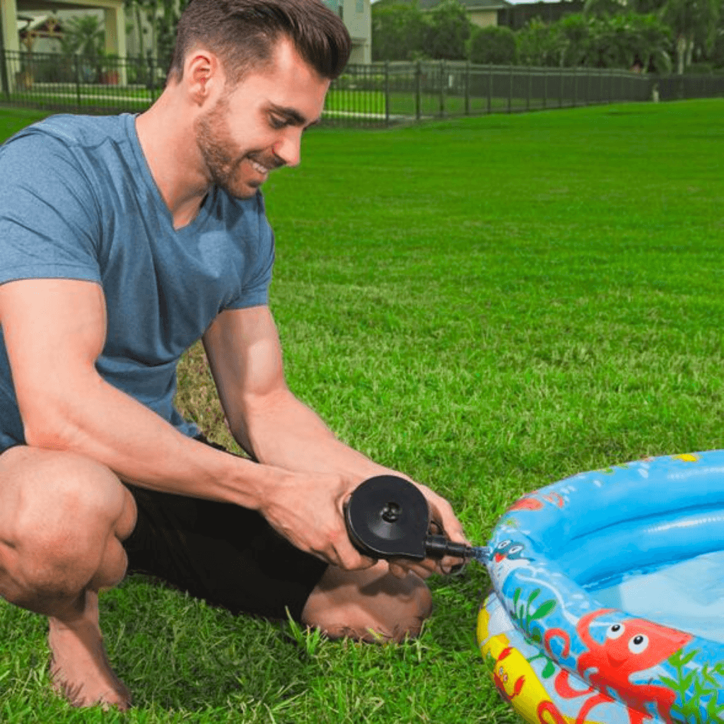 Piscine Ronde Gonflable Avec Bouée Et Ballon De Plage 122 x 20 cm Bestway  #51124 — معاينة 10