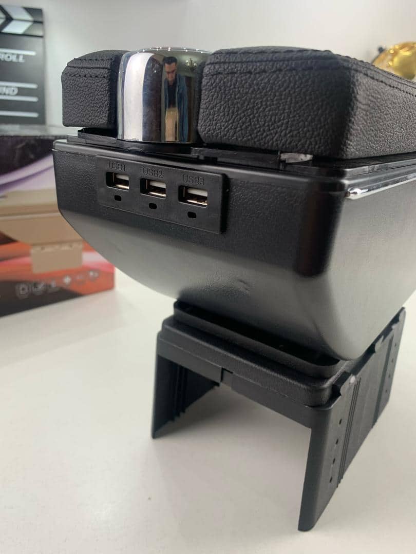 Accoudoir de Voiture Universel avec 7USB et Porte-Gobelets – مسند ذراع السيارة — معاينة 13