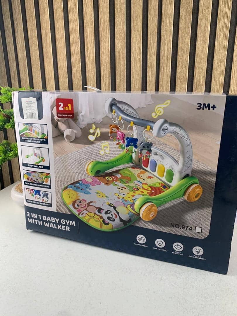 Tapis de marche 2 en 1 pour enfants avec jouets pour bébés – بساط ألعاب ومشاية للأطفال — معاينة 8